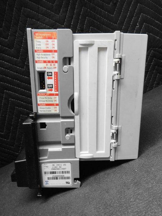 MARS MEI BILL ACCEPTOR VALIDATOR AE 2411 U5 110V arcade pinball vending
