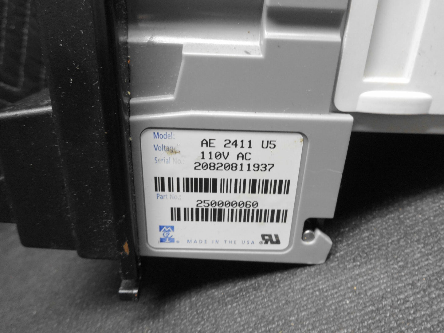 MARS MEI BILL ACCEPTOR VALIDATOR AE 2411 U5 110V arcade pinball vending