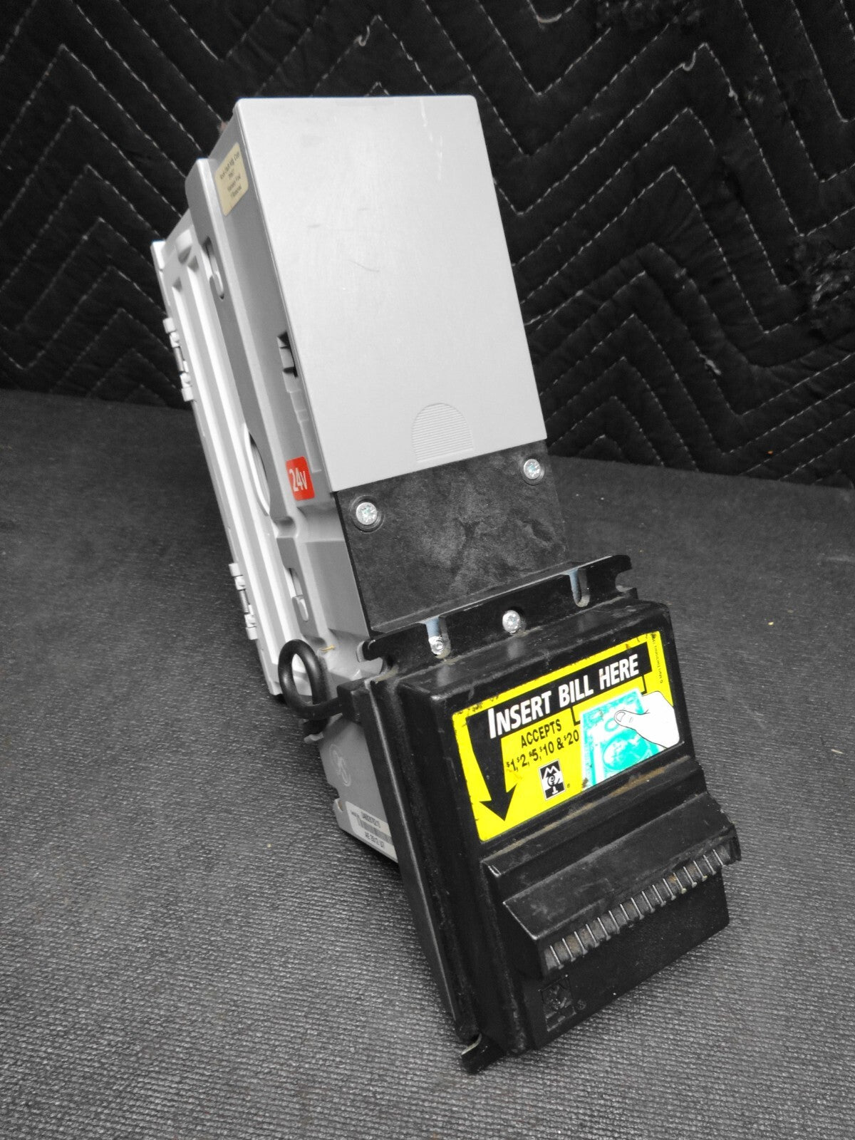 MEI MARS CPI AE 2612 U7 AE2612 24V $1,$5,$10 & $20 Bill Validator Acceptor