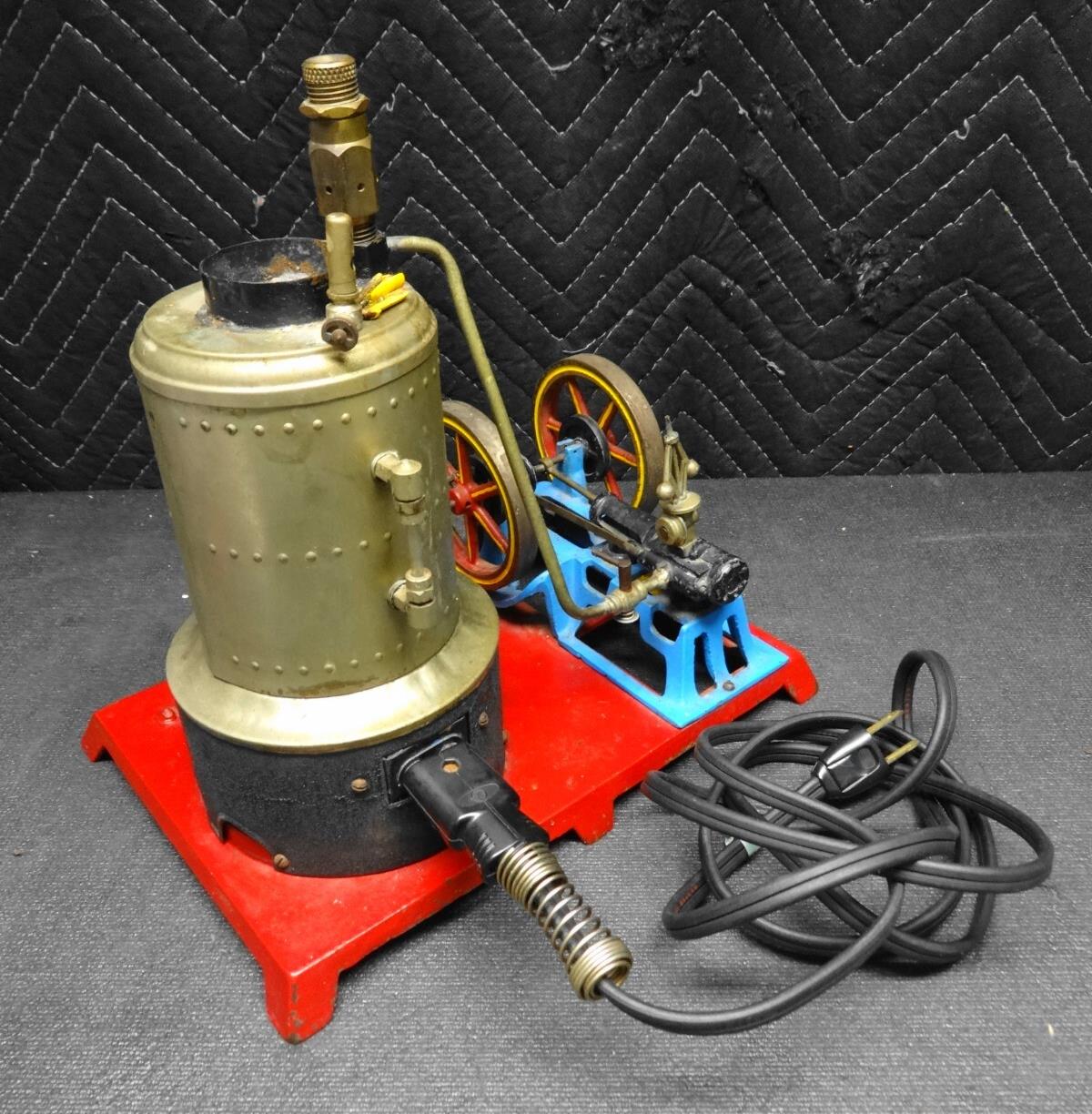 Antique Weeden Model No 49 Steam Engine Toy Complete With Governor & Site Glass