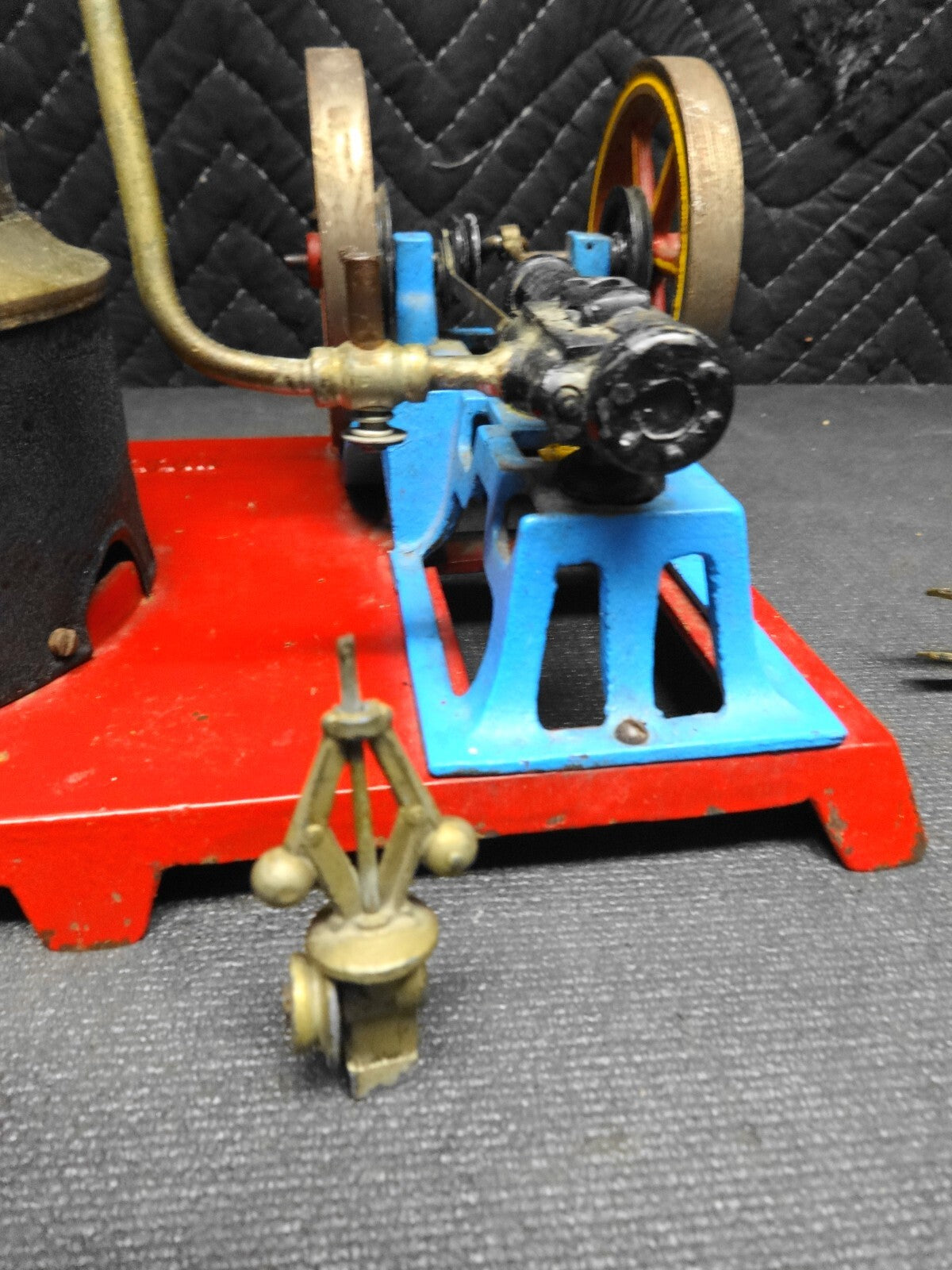 Antique Weeden Model No 49 Steam Engine Toy Complete With Governor & Site Glass