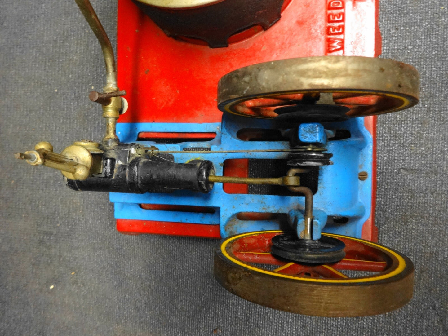 Antique Weeden Model No 49 Steam Engine Toy Complete With Governor & Site Glass