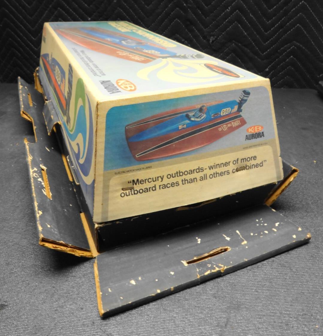 K & B AURORA MERCURY CHAMPIONSHIP RACE BOAT MODEL 60-70'S VINTAGE - NOS - #2