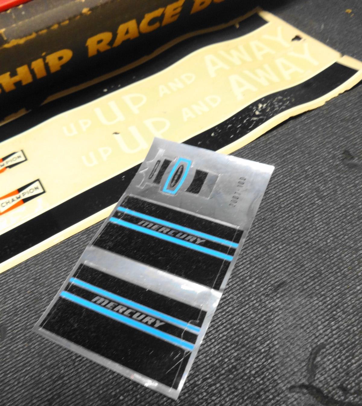 K & B AURORA MERCURY CHAMPIONSHIP RACE BOAT MODEL 60-70'S VINTAGE - NOS - #2