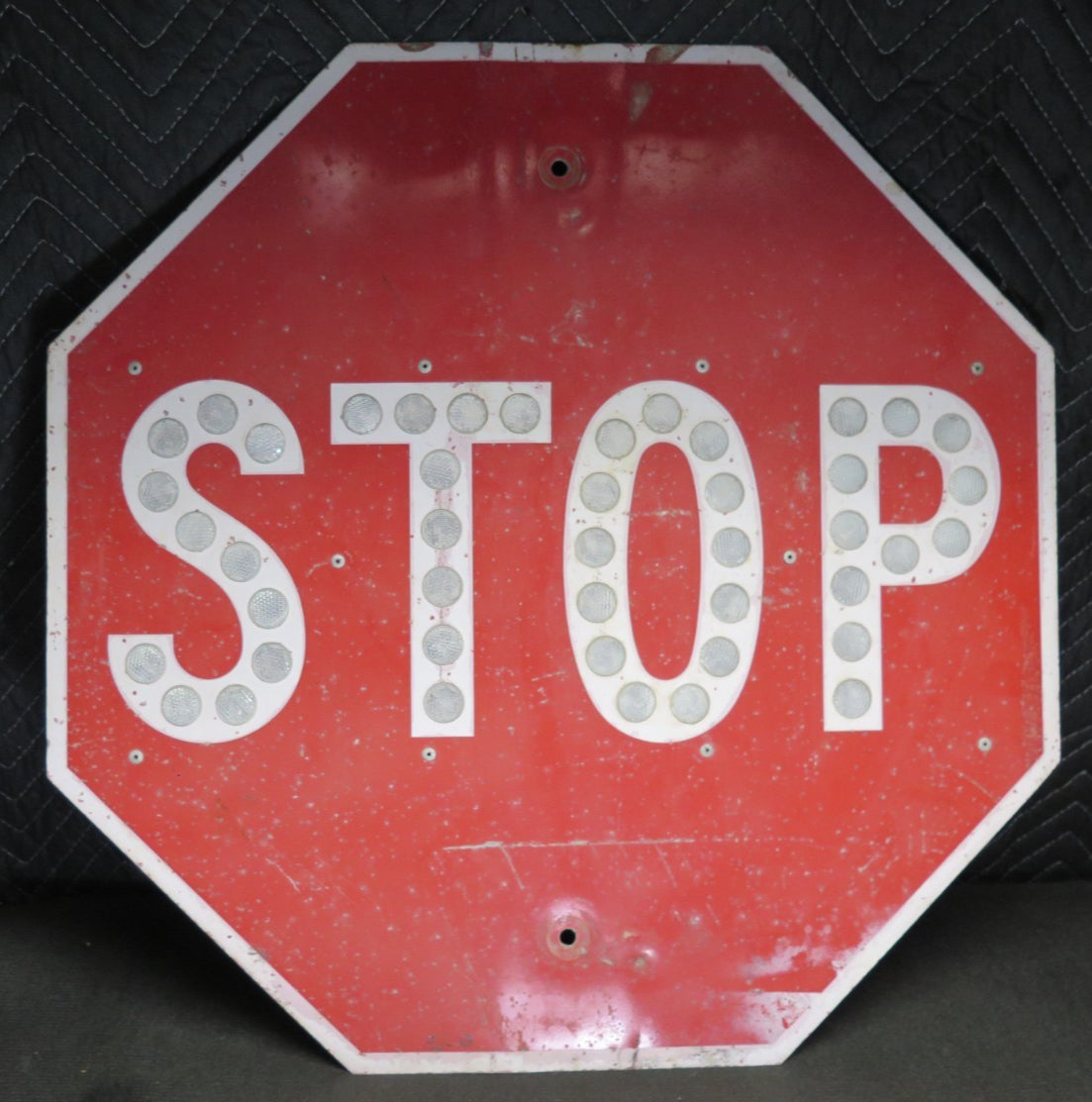 Vintage California Stop Sign W/Reflectors - CA HWY 70 - 24"