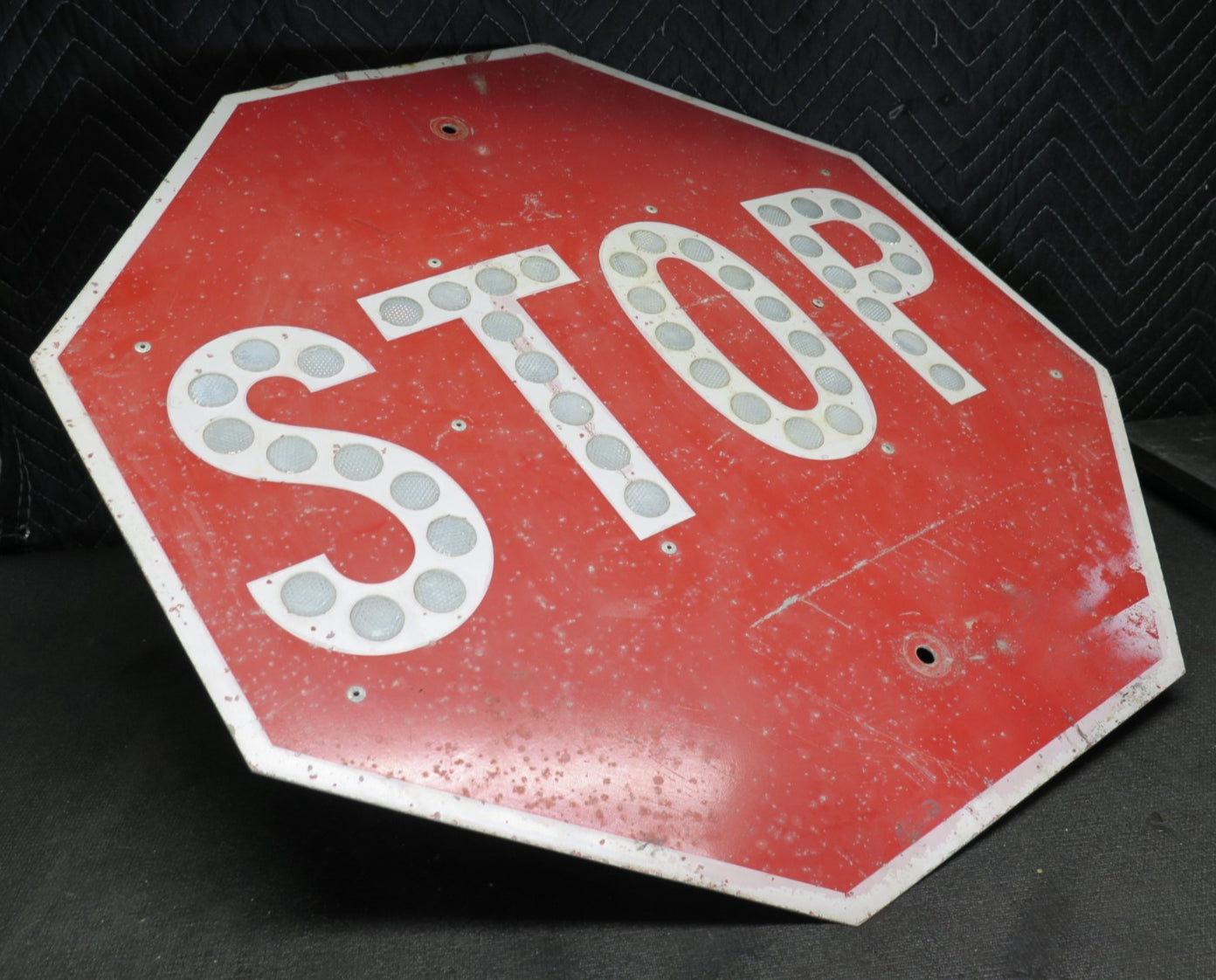 Vintage California Stop Sign W/Reflectors - CA HWY 70 - 24"