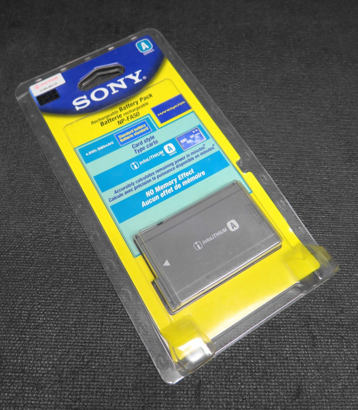 Sony Rechargeable Battery Pack for DCR-PC55/DCR-HC90 (NP-FA50)
