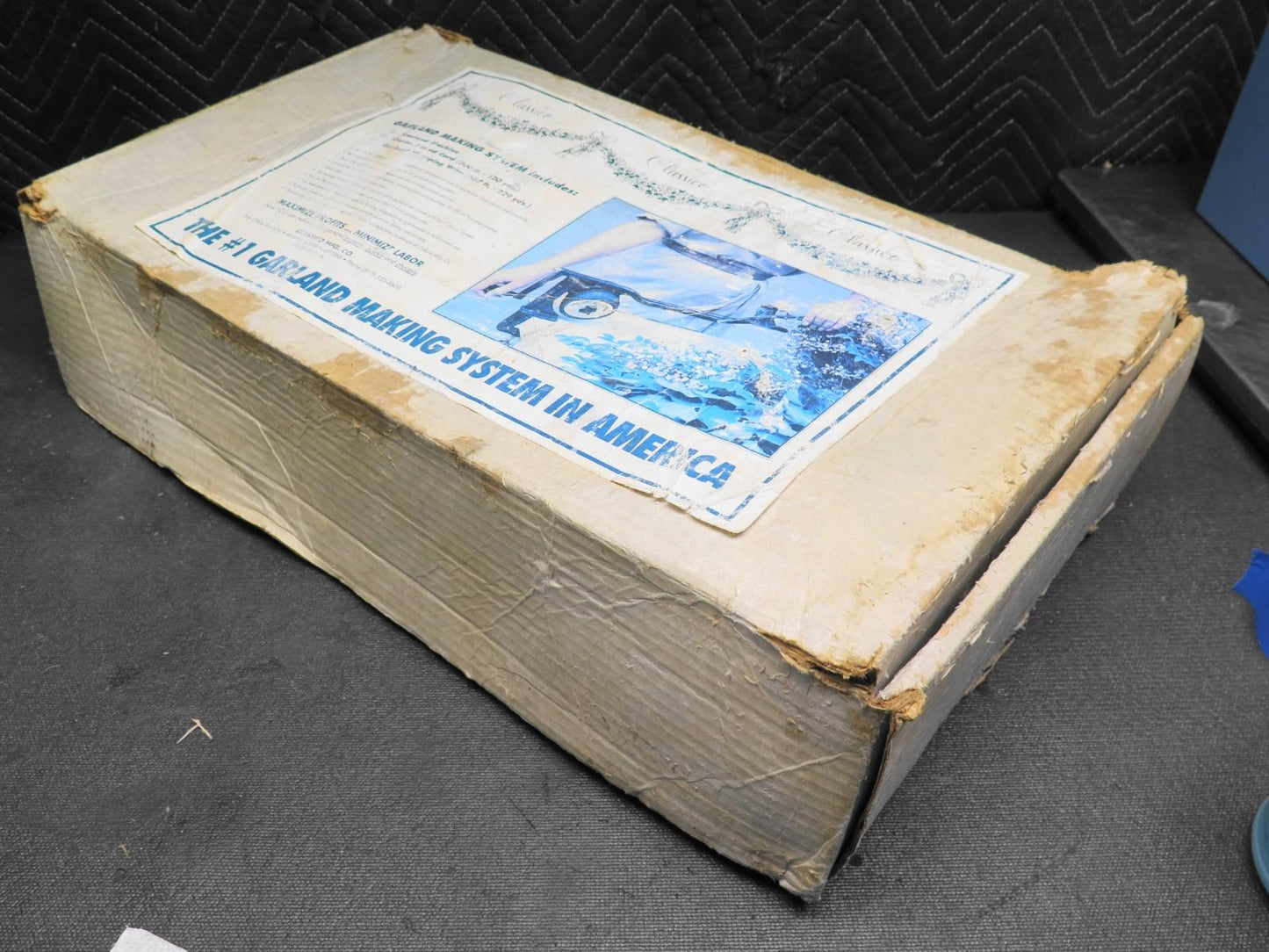 Classico Garland Maker USA Made Wire And Cord Spool - $525 Retail