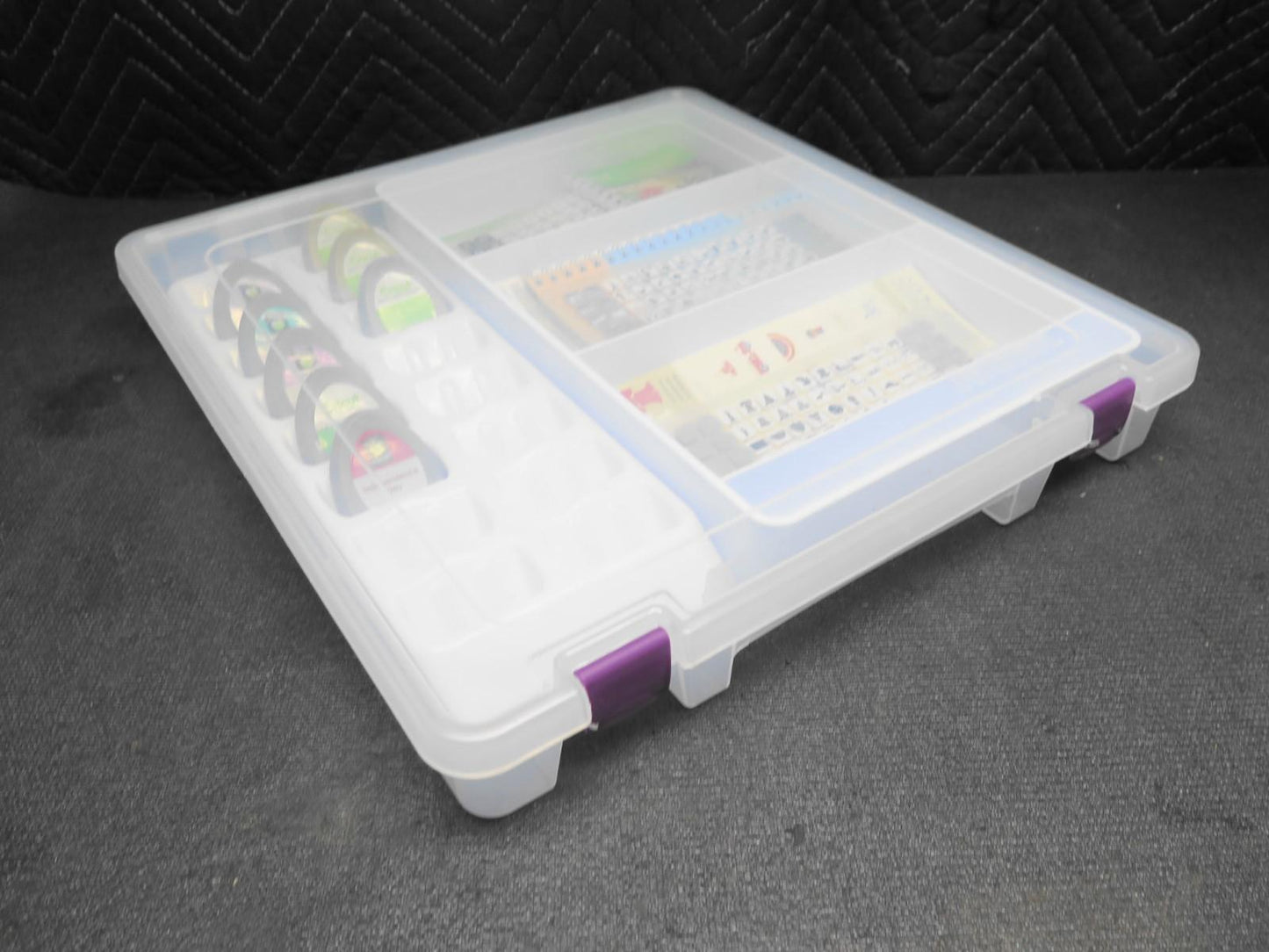 Lot Of 8 Cricut Cartridge With Booklets And Keyboard Overlays W/ ArtBin Case