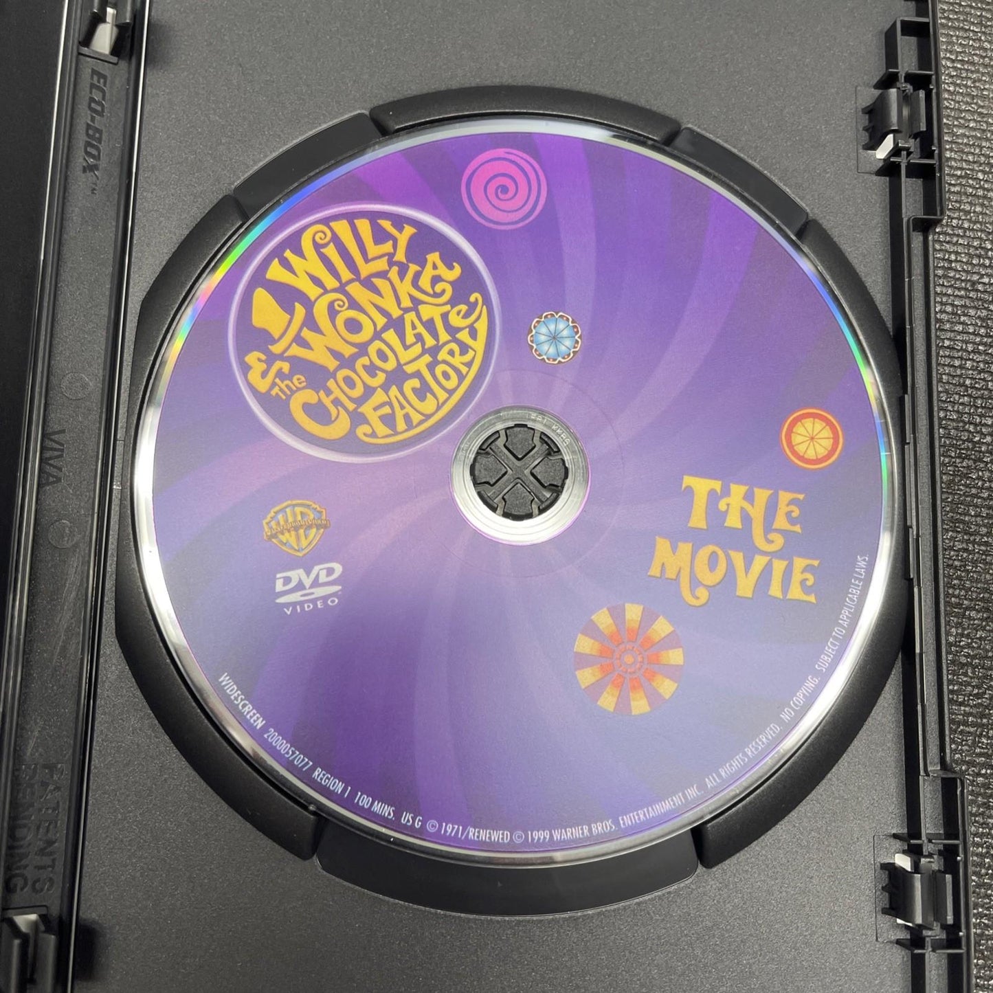 Willy Wonka And The Chocolate Factory - DVD 🍫💝