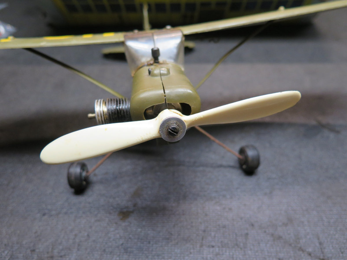 Vintage Aurora L-19 Bird Dog Control Line Airplane with Box