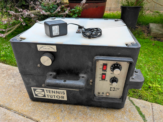 Sports Tutor Inc Tennis Tutor Ball Machine w/ Oscillator & Height Adjustment