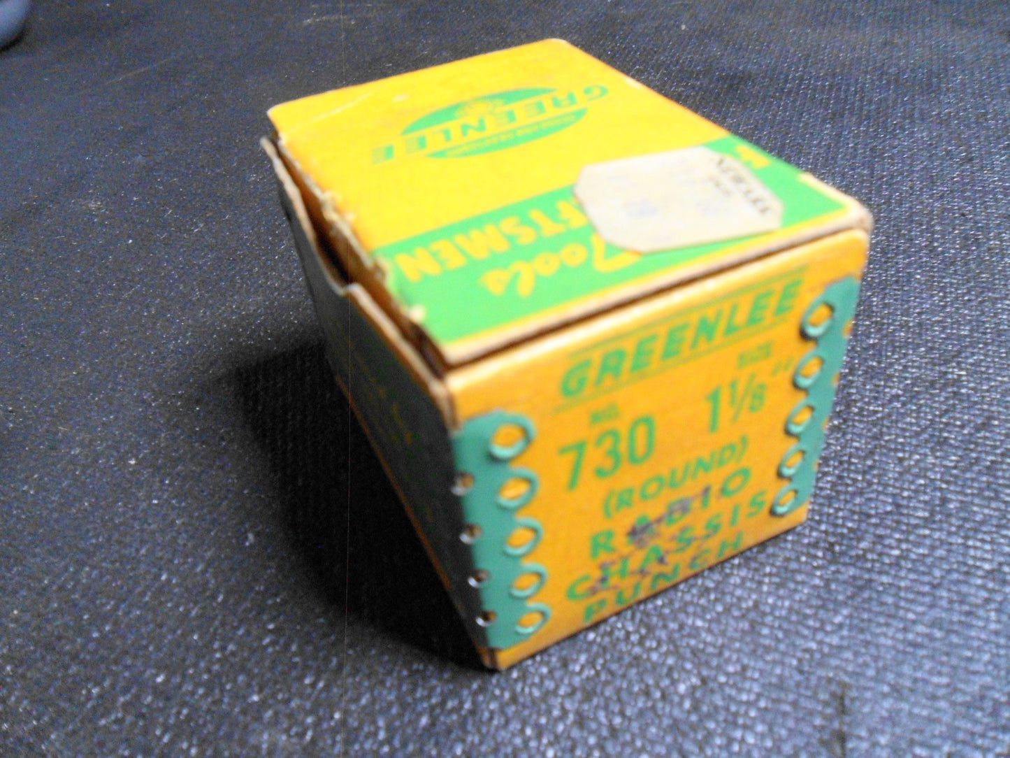 NOS - Greenlee No. 730 Radio Chassis Punch 1-1/8" Round