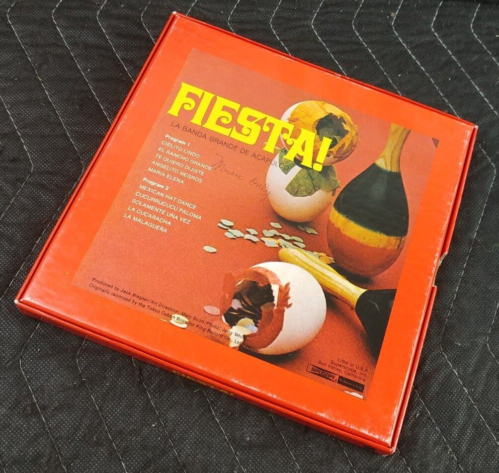 Fiesta! - La Banda Grande De Acapulco - 7" Reel Tape - 3.75 IPS - Sounds Great