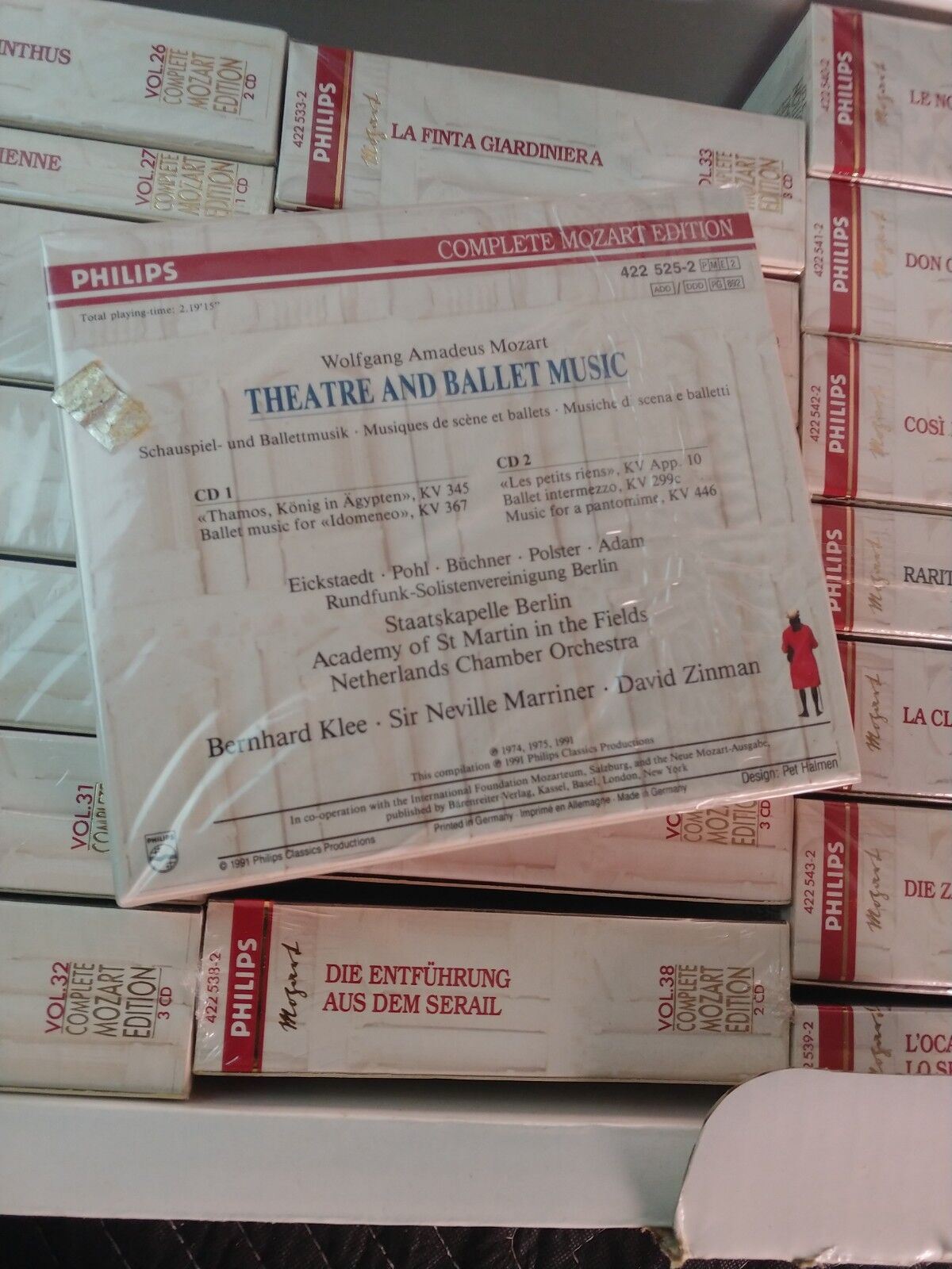 Marriner : Theatre & Ballet Music Mozart Complete Edition VOL 25 - 2 CD