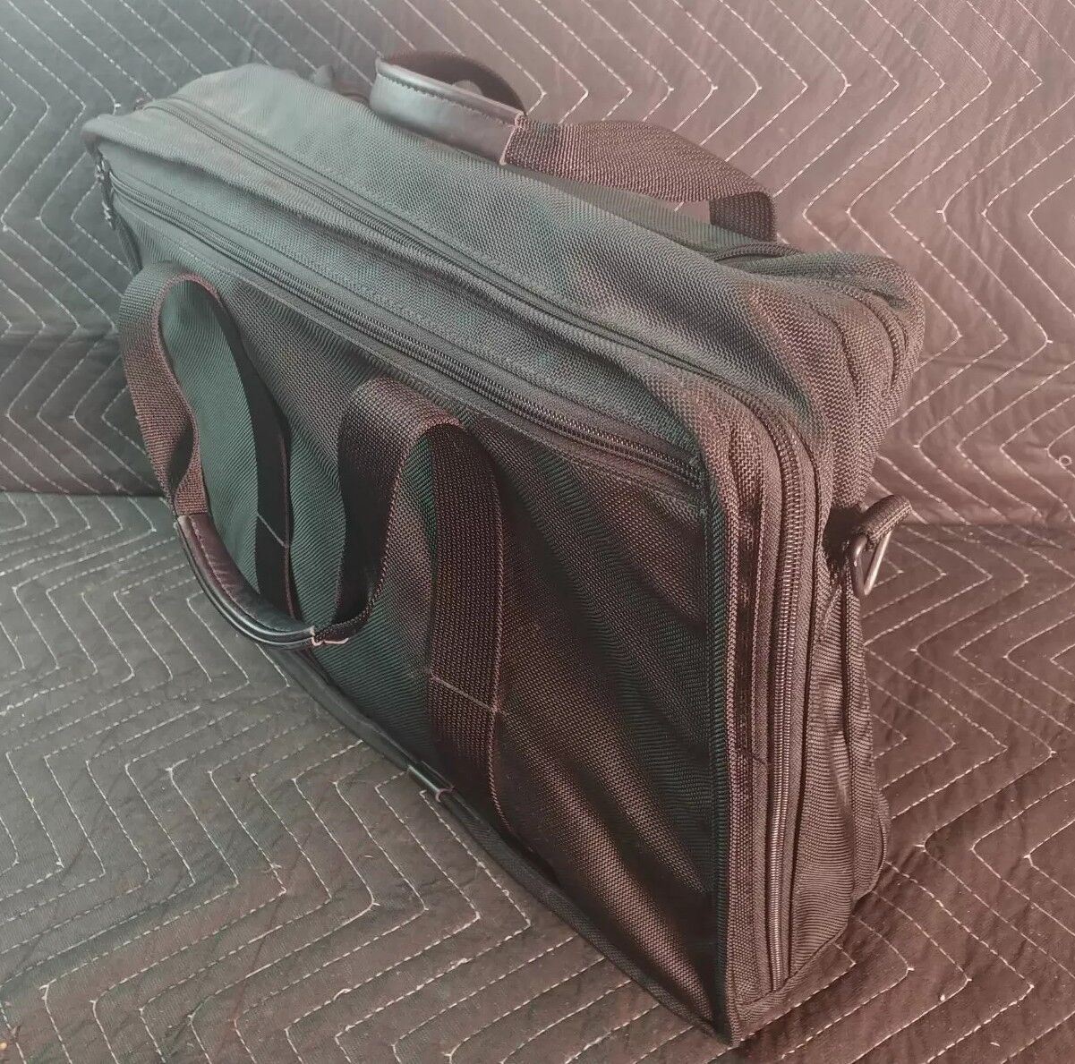 TUMI Brief Bag Laptop Large Black *USA* *EXCELLENT!*