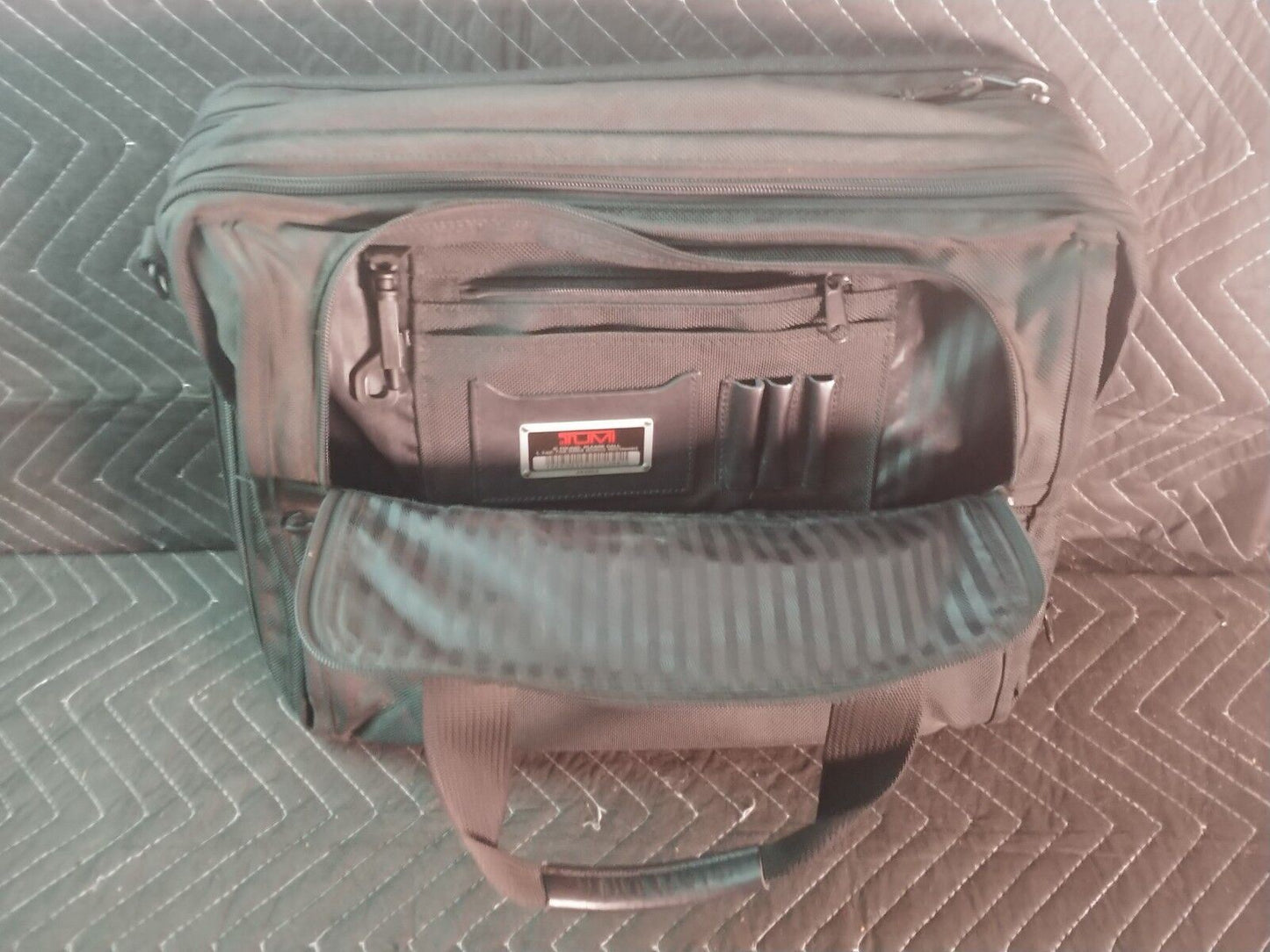 TUMI Brief Bag Laptop Large Black *USA* *EXCELLENT!*