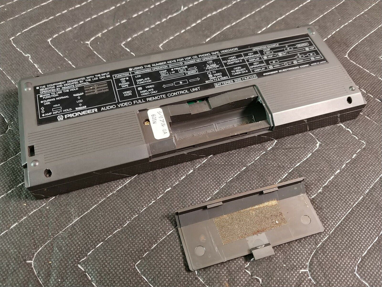 Pioneer Audio Video Full Remote Control Unit