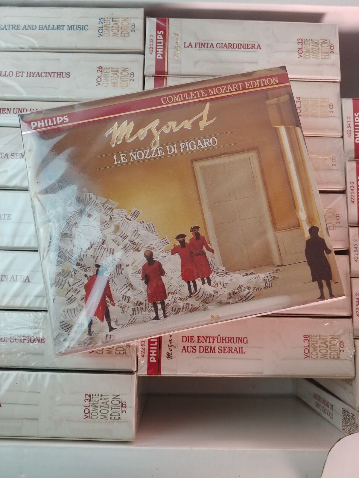 MOZART: Le Nozze di Figaro (CD, 1991, 3 Discs, Philips) Colin Davis, BBC SO, 40