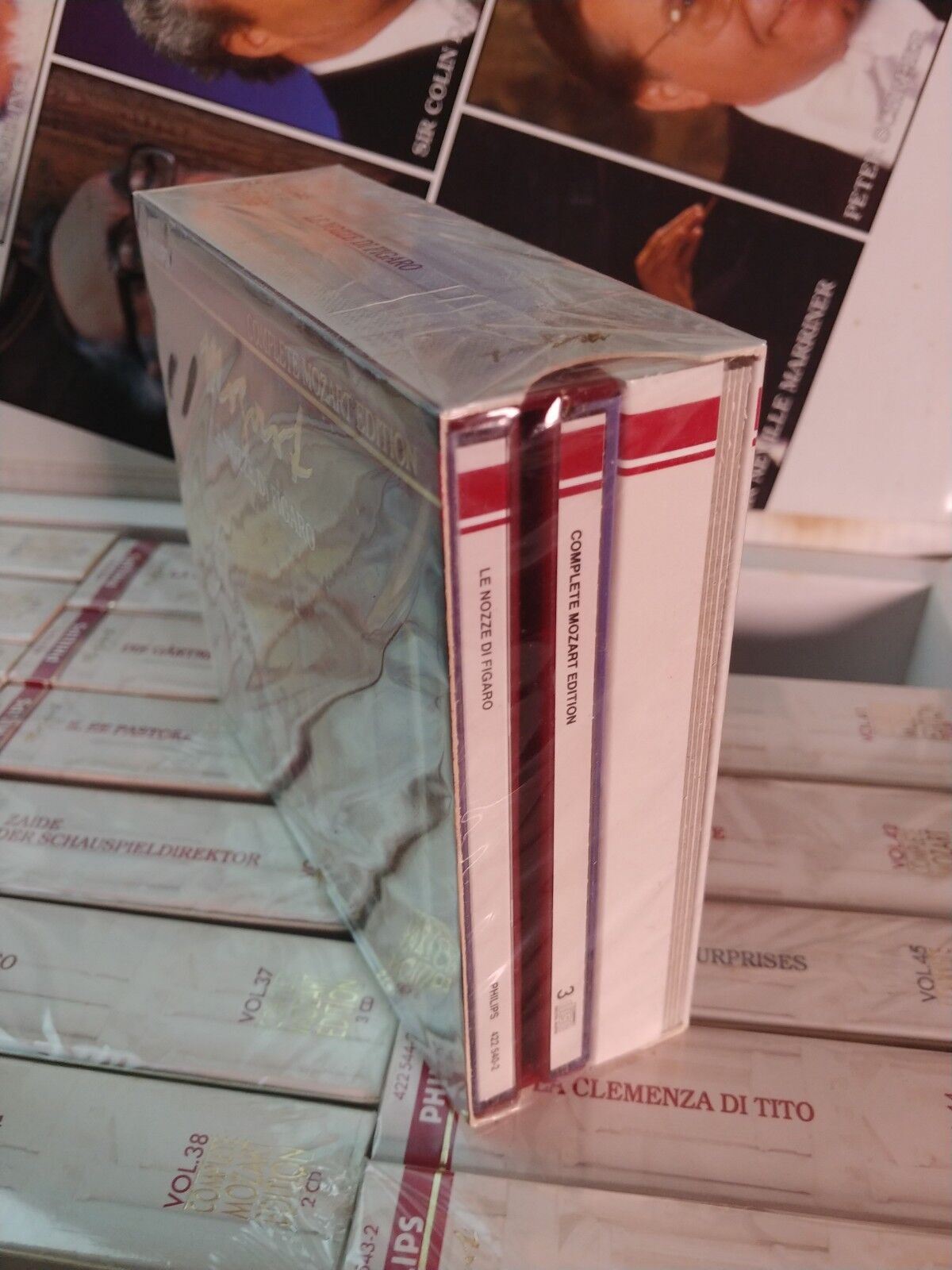 MOZART: Le Nozze di Figaro (CD, 1991, 3 Discs, Philips) Colin Davis, BBC SO, 40