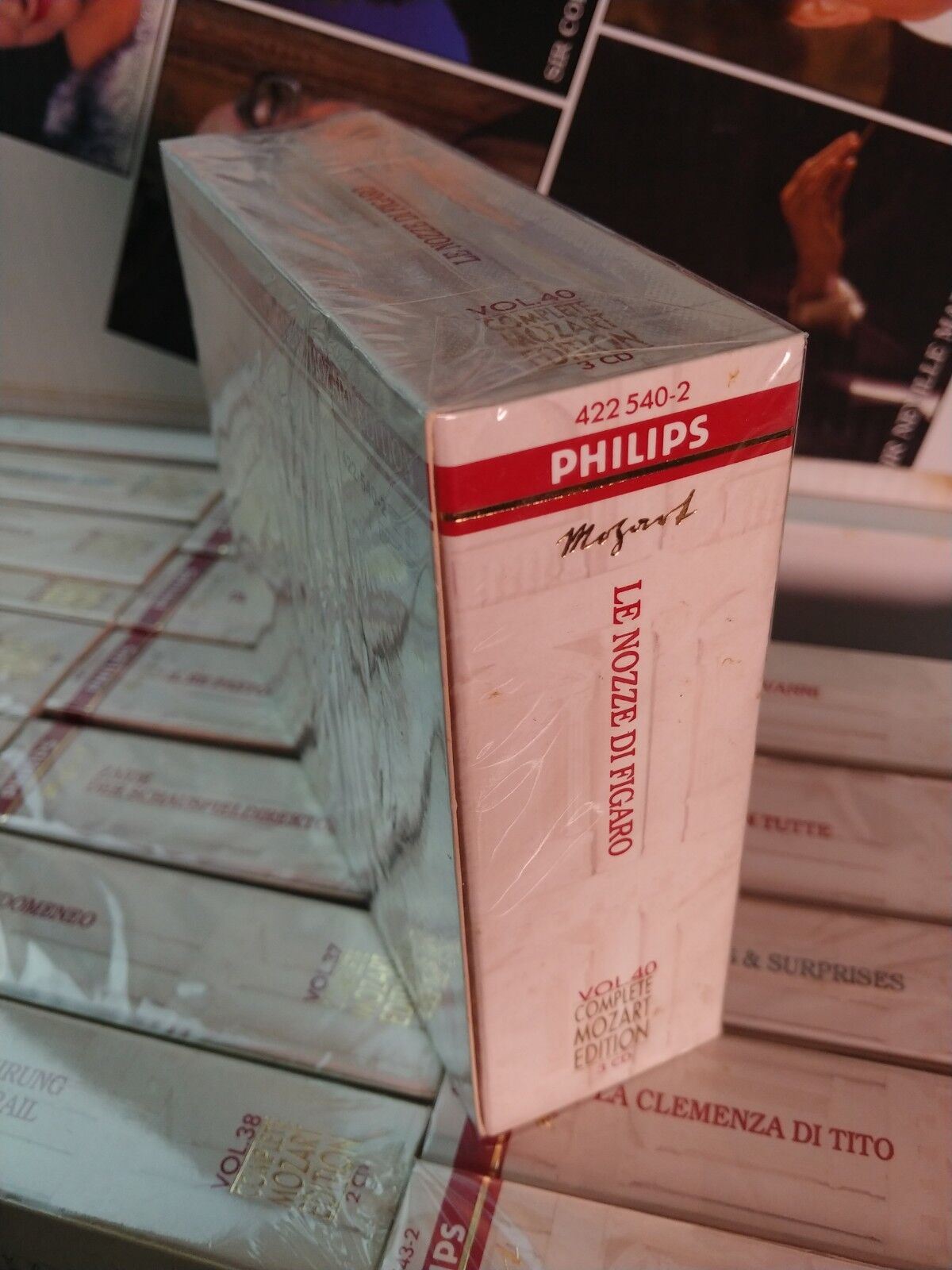 MOZART: Le Nozze di Figaro (CD, 1991, 3 Discs, Philips) Colin Davis, BBC SO, 40