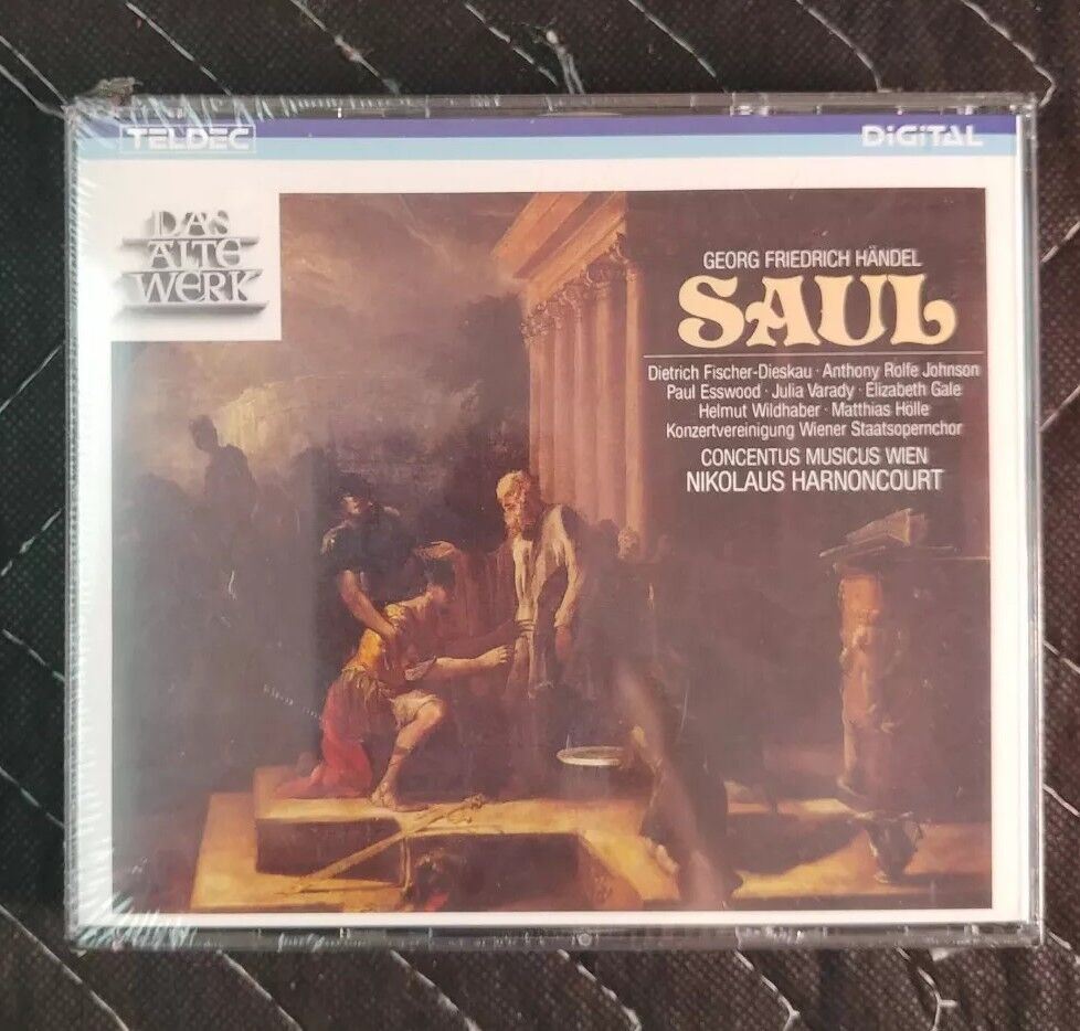 Georg Friedrich Händel: Saul (CD, 2 Discs, Teldec - USA) Handel