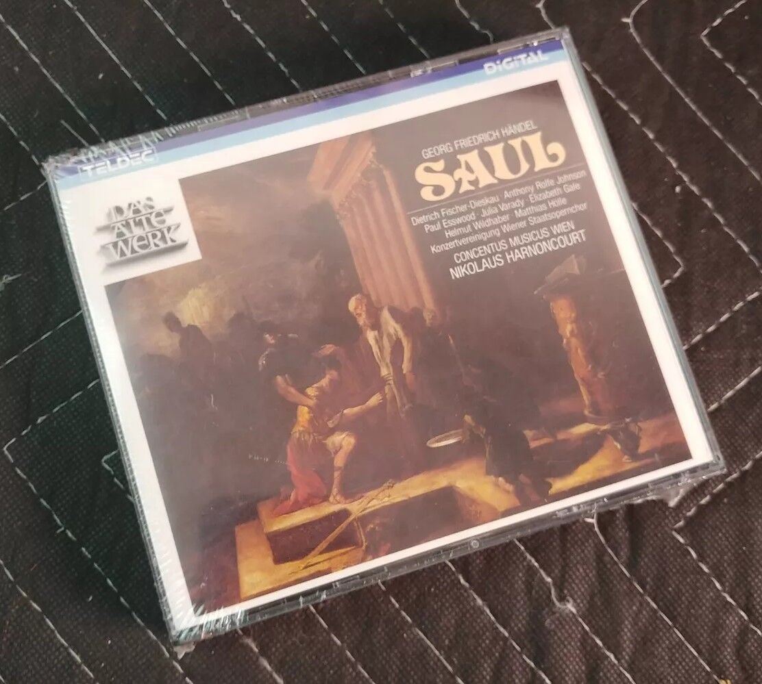 Georg Friedrich Händel: Saul (CD, 2 Discs, Teldec - USA) Handel