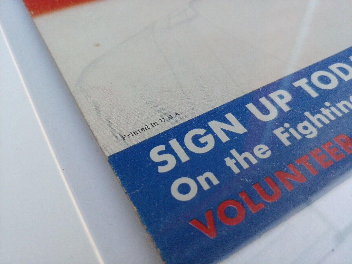 1943 Red Cross WW II Poster Original Vintage Print Ad McCall Magazine - vintage