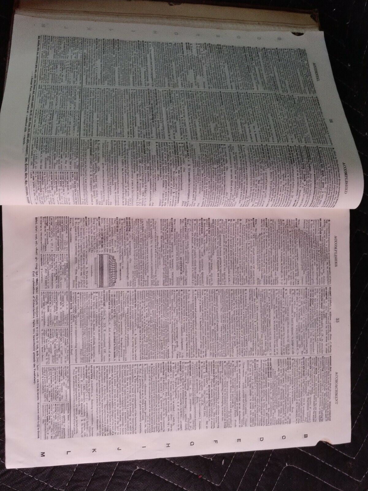 1916 Websters New International Dictionary INDIA PAPER Edition/Reference History