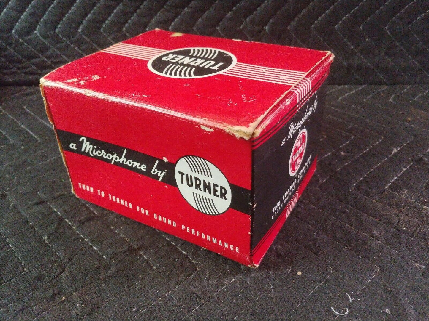 Vintage Turner 360 Ceramic Mobile Microphone - Communications NOS