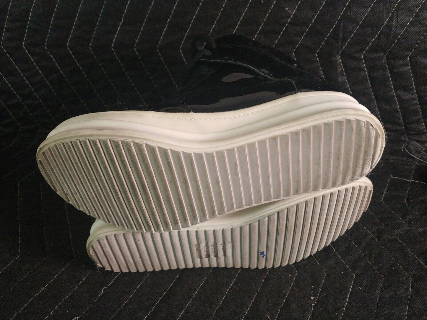 JEFFREY CAMPBELL HANDMADE IBIZA LAST WOMEN'S HIGH TOP SNEAKERS sz 7 Cow Hide