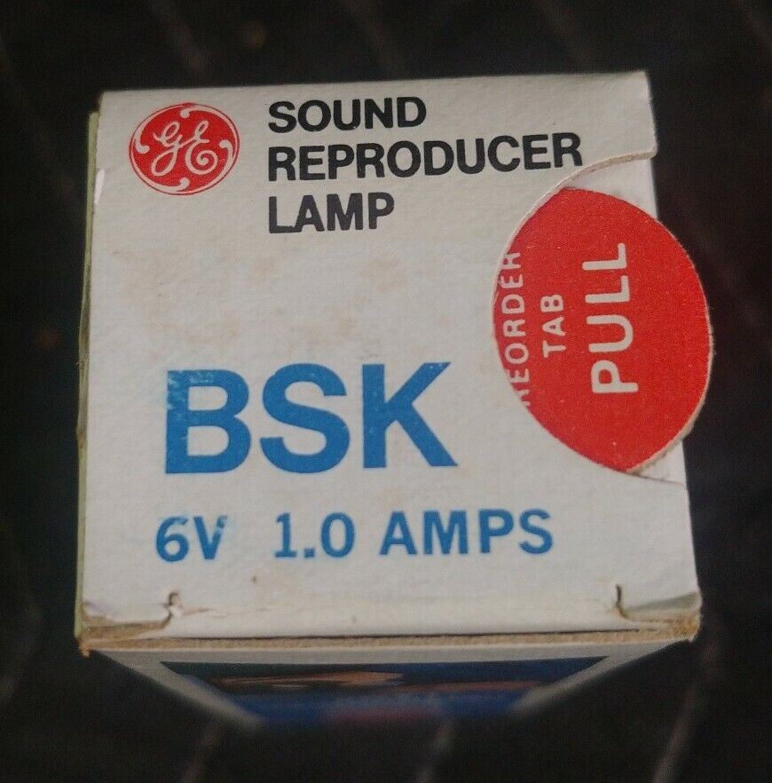 BSK 6V 1A GE Sound Reproducer Lamp