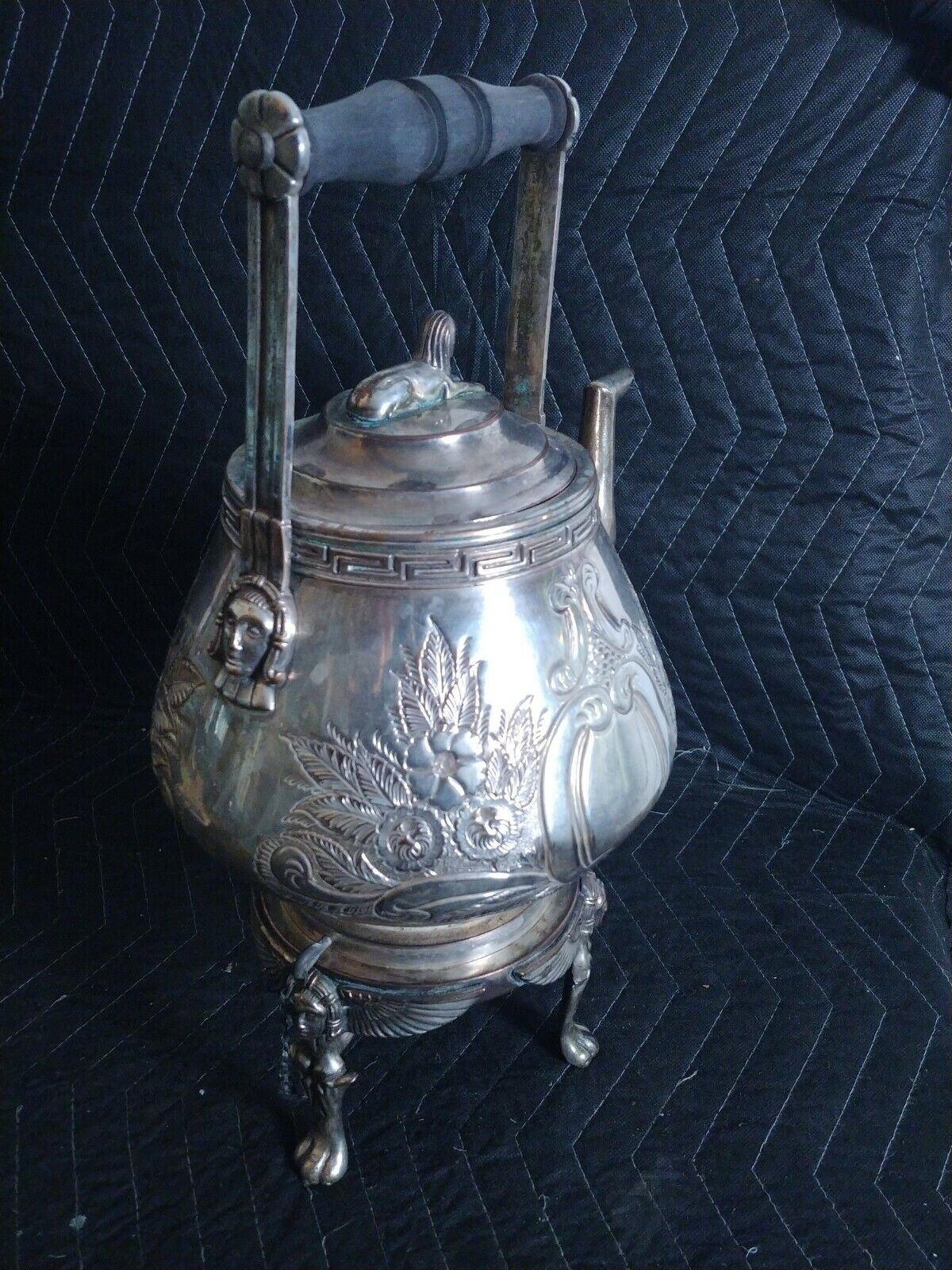 Deane & Co London Bridge Victorian Antique Kettle with Stand - Circa 1850