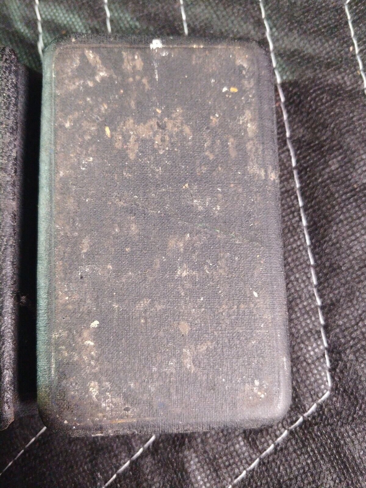 RARE - Antique GEM 1912 LATHER CATCHER Single Edge RAZOR in Leather wrapped case