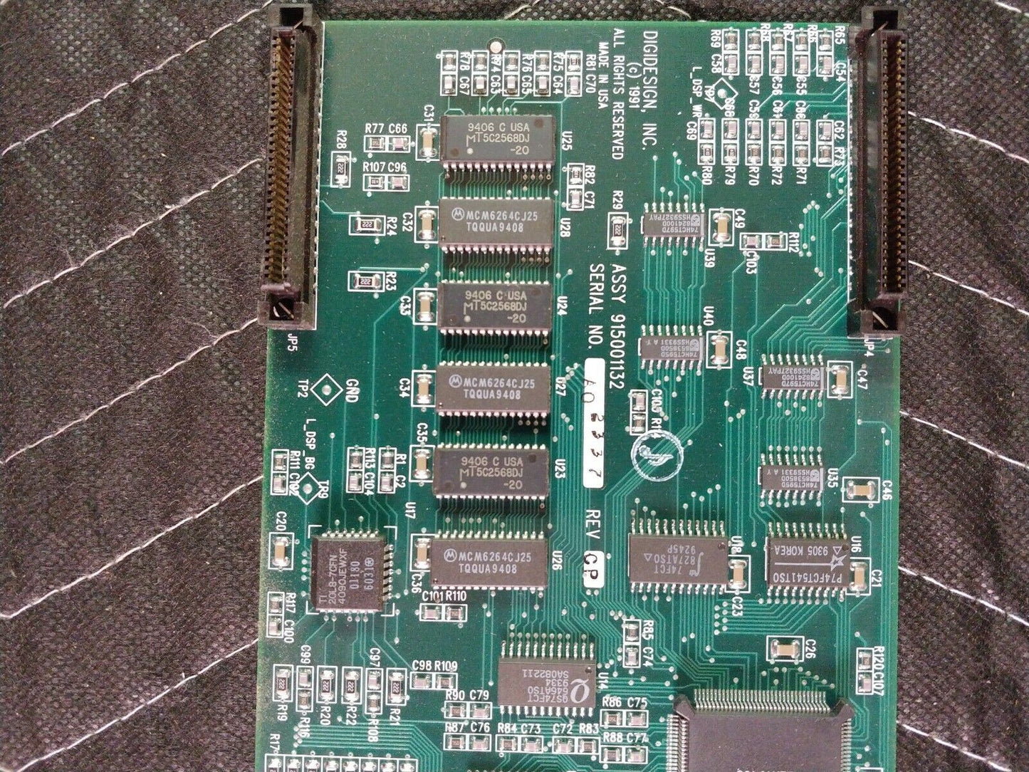 Vintage Apple Macintosh Avid Digidesign Pro Tools Audio Card NuBus 915000905 DF2