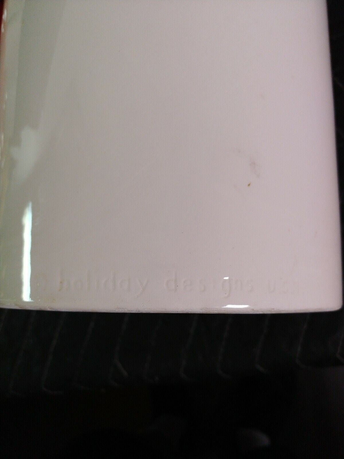 VINTAGE CERAMIC KITCHEN CANISTER SET BY HOLIDAY DESIGNS Coffee Tea Flour Sugar