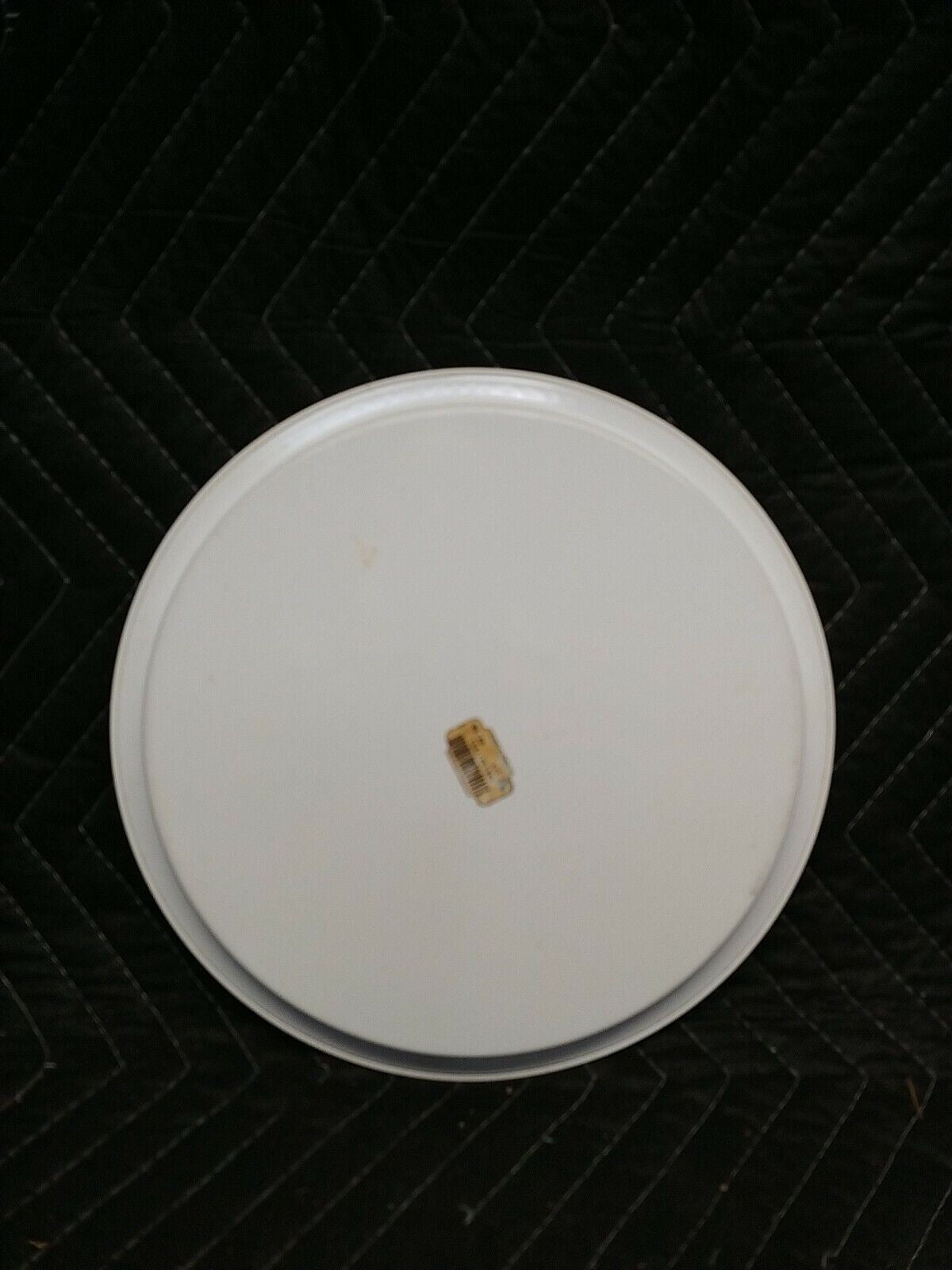 Vintage WALT DISNEY WORLD MICKEY MOUSE 11 inch Round Metal Plate Tray 1970's