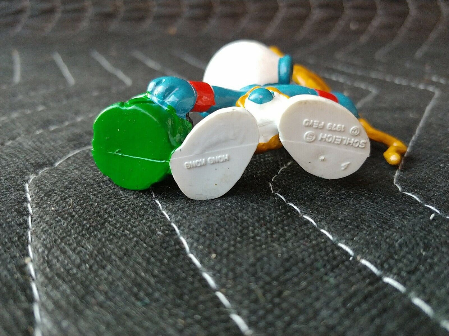 1979 The Lion Tamer Smurf Peyo Schleich Made In Hong Kong