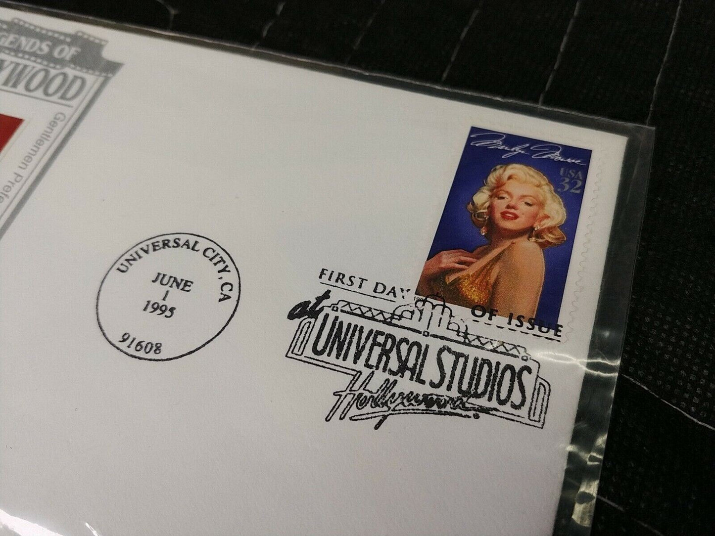 Marilyn Monroe - Legends of Hollywood First Day Issue at Universal Studios
