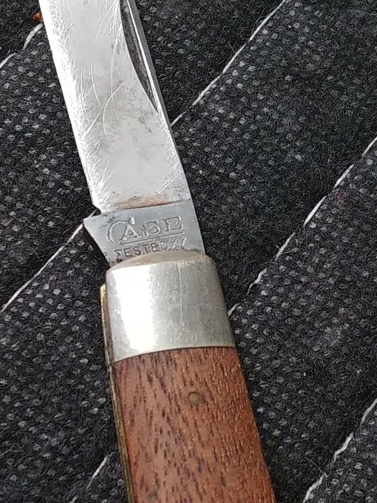 Vtg Case XX Budding Knife Walnut Wood Handles - Circa 1950/1960