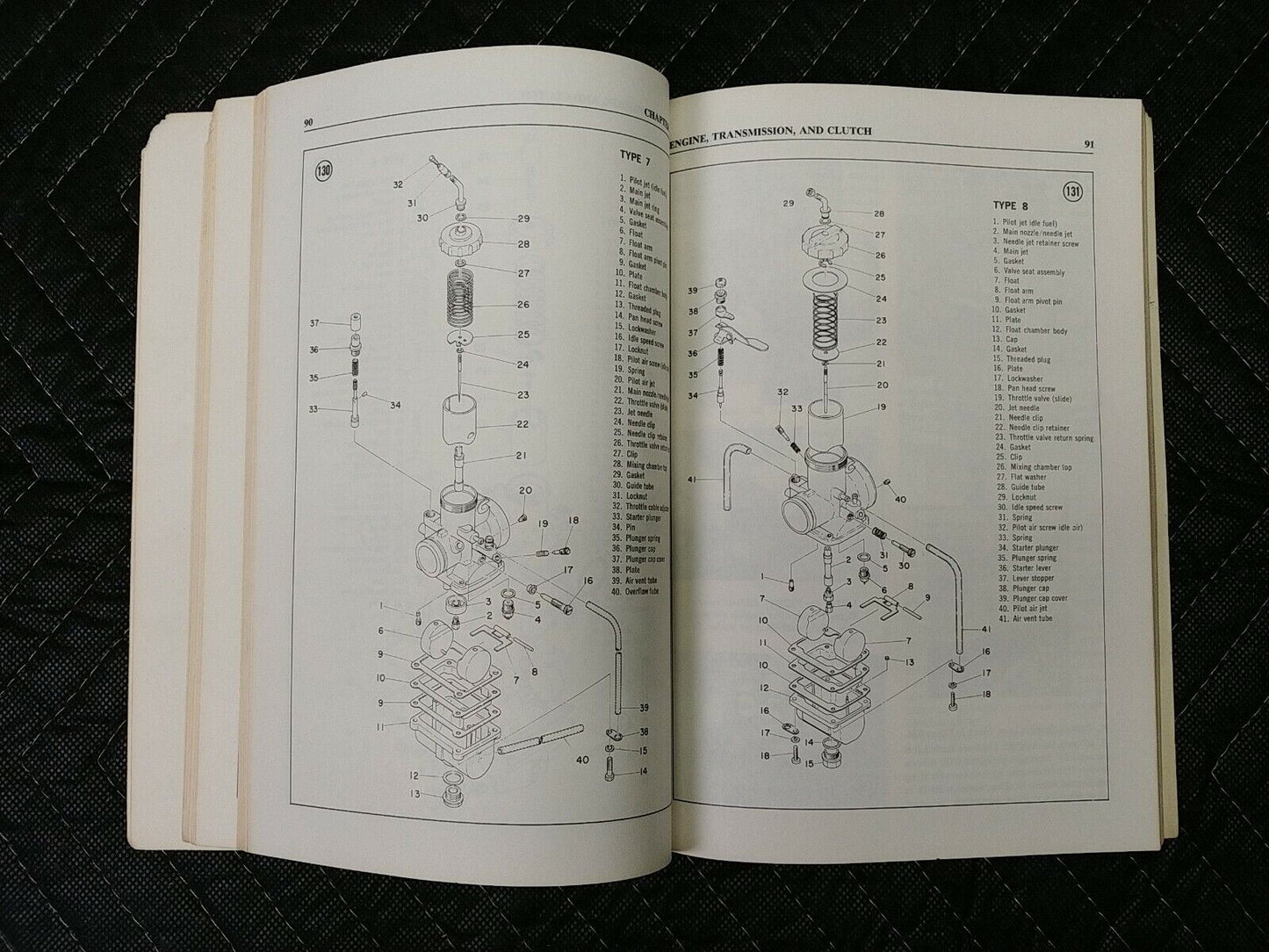 CLYMER YAMAHA 1968-1974 SERVICE REPAIR HANDBOOK FOR ENDURO & MOTOCROSS SINGLES