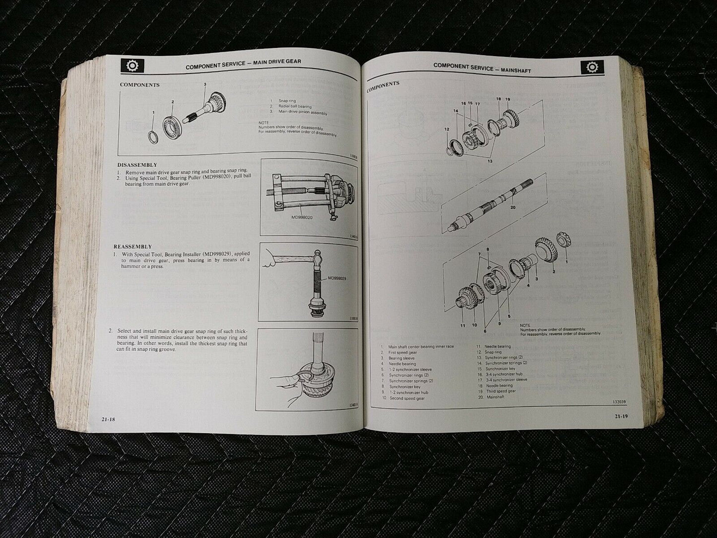 1984 Mitsubishi Starion Service SHOP Repair Manual