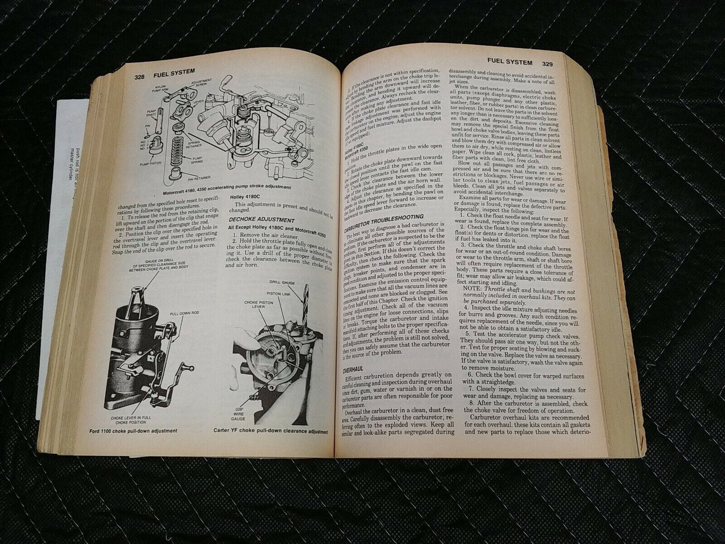 Chilton's #6849 Ford Vans 1961 To 1988 Repair & Tune Up Guide Repair Manual