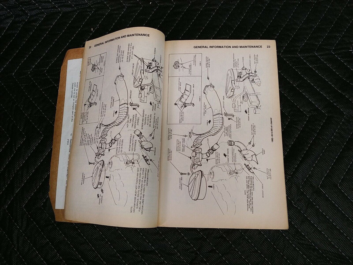 Chilton's #6849 Ford Vans 1961 To 1988 Repair & Tune Up Guide Repair Manual