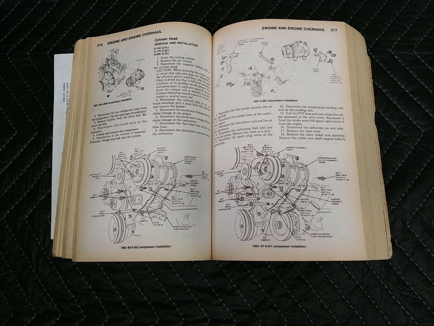 Chilton's #6849 Ford Vans 1961 To 1988 Repair & Tune Up Guide Repair Manual