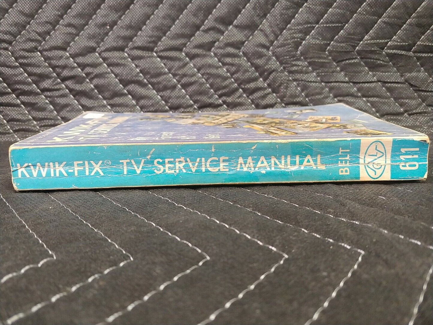 1972 Vintage Kwik-Fix TV Service Manual by Forest H. Belt First Edition