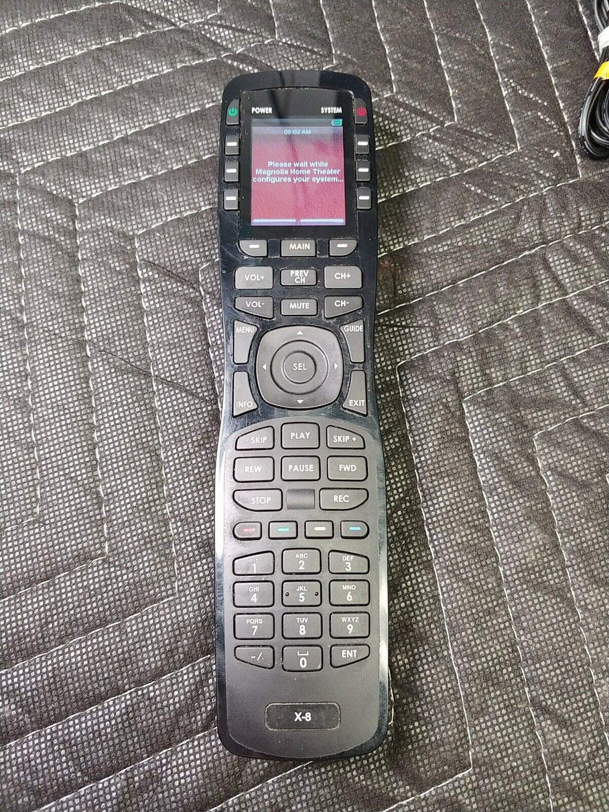 URC Universal Remote Control X-8 - 200-Device Universal Remote, Black