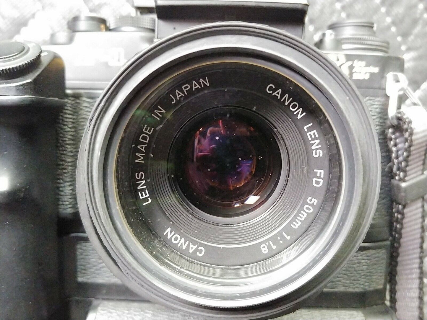 Canon New F-1 AE 1984 Los Angeles Olympic model from Japan W/ AE Motor Drive FN