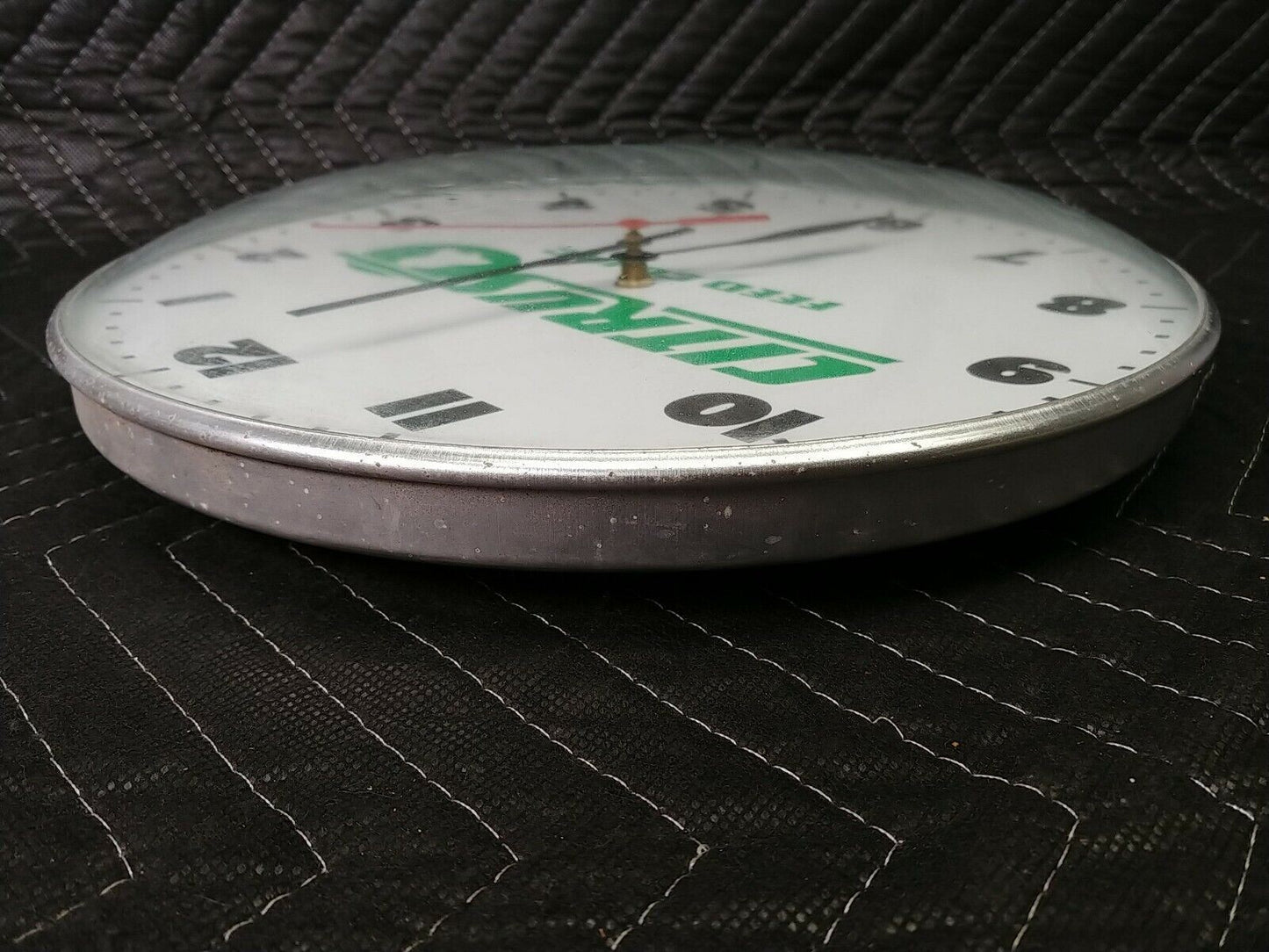 Vintage Citrus Feed Co. Inc. 12" Clock - Made in USA - For restoration