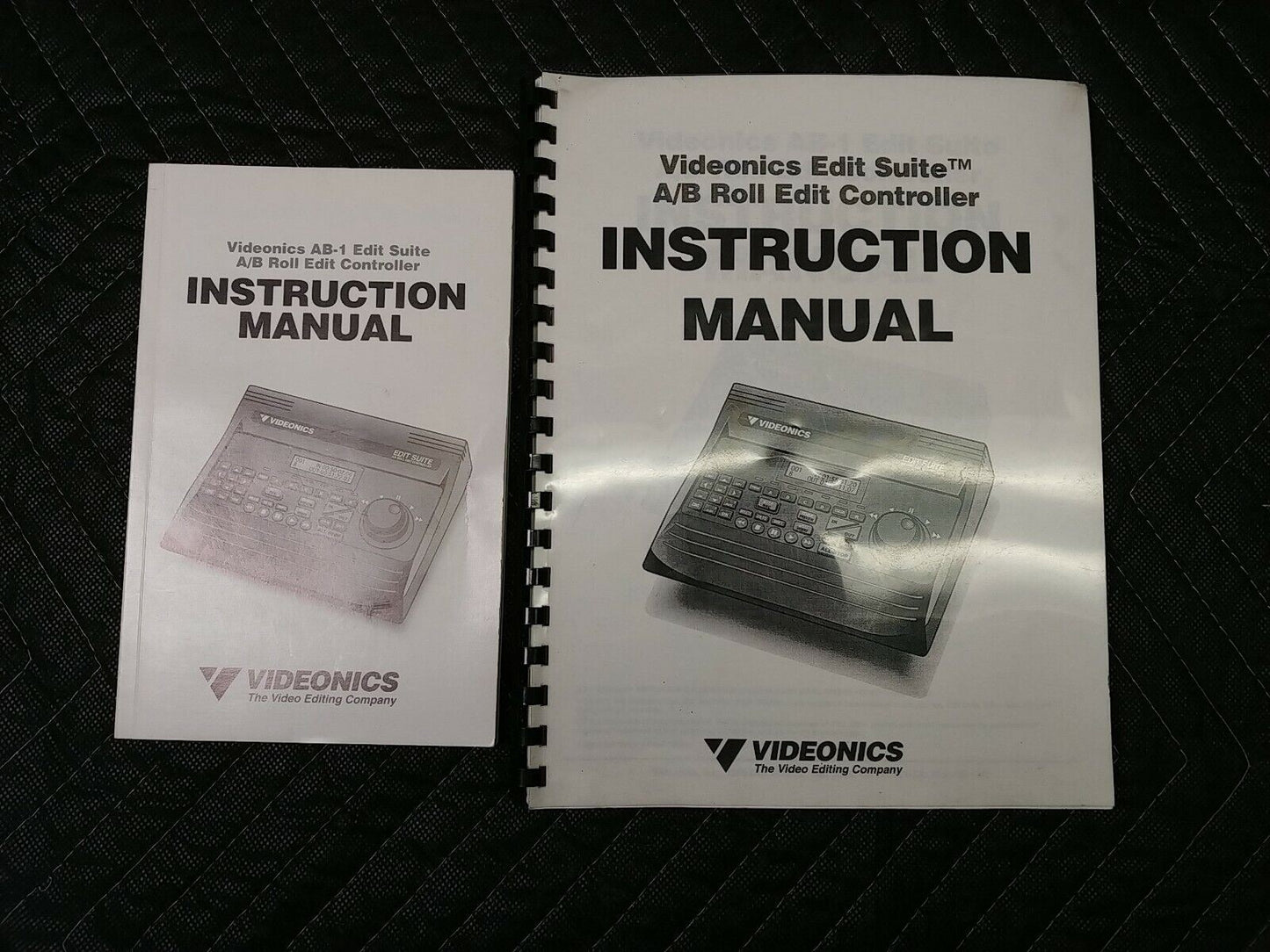 Vintage Videonics AB-1 NTSC Edit Suite A/B Roll Edit Controller w/ Manuals